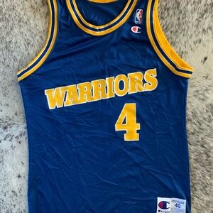 Chris Webber Golden State Jersey Run TMC